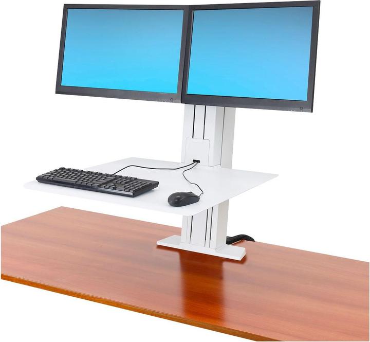 Produktbild Ergotron WorkFit Steh-Sitz Arbeitsplatz (Tisch, 24", 11.40 kg)