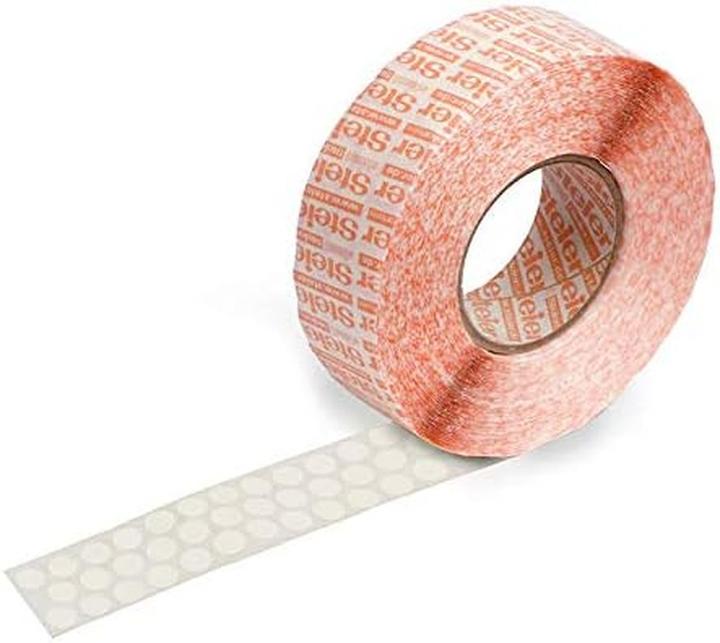 Image du produit Steier Crêpe adhésive ronde amovible sans résidu, résistante à la chaleur, excellente adhérence (80 mm)