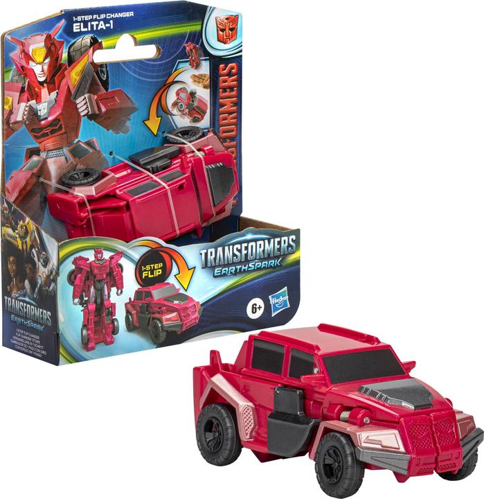 Produktbild Transformers EarthSpark 1-Step Flip Changer Elita-1