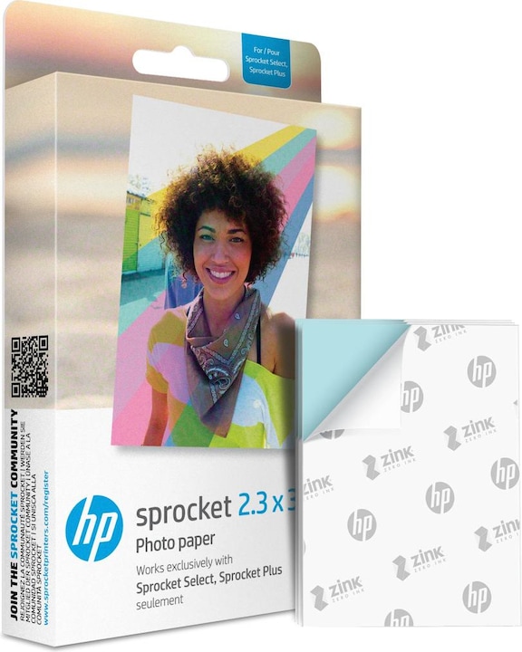 Actual product image HP Sprocket Plus (258 g/m², 5.8 x 8.7 cm, 20 x)