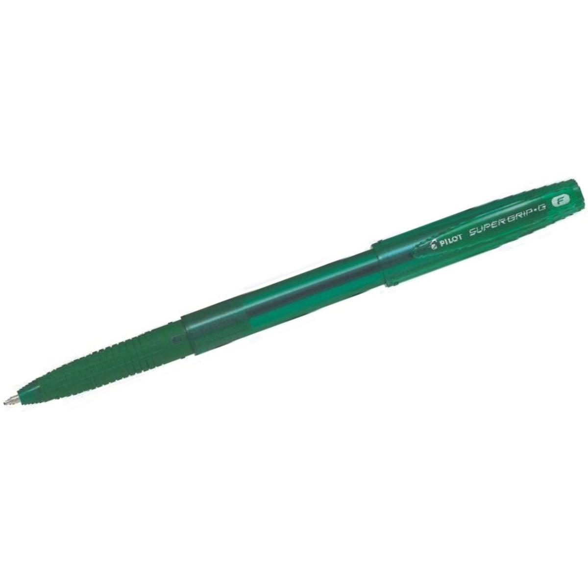 Pilot, Schreibstifte, Kugelschreiber SUPER GRIP G, grn (Grün, 1 x)