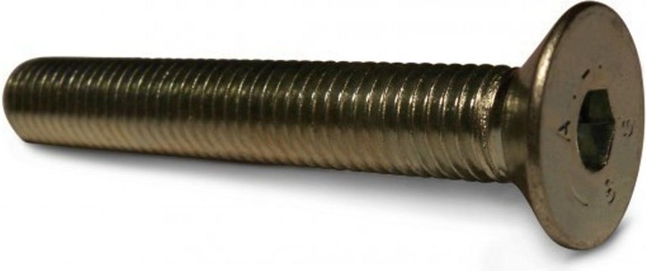 Actual product image Kletterbude Grip screw M10 for climbing holds Countersunk head screw