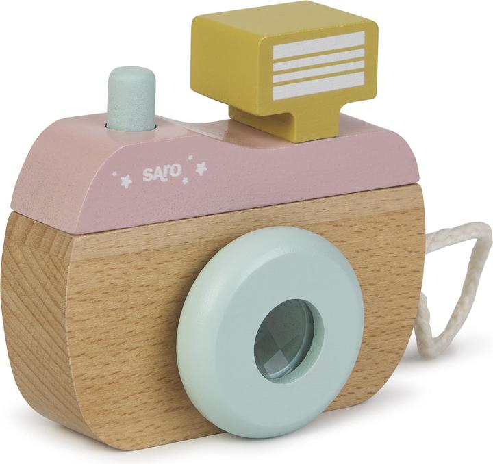 Image du produit Saro Baby SARO - Caméra en bois - Rose (SAO33432)