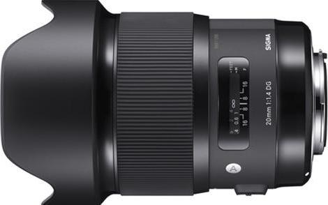 Produktbild Sigma 20mm, f/1.4 DG HSM ART Canon EF (Canon EF-S, Canon EF, Vollformat)