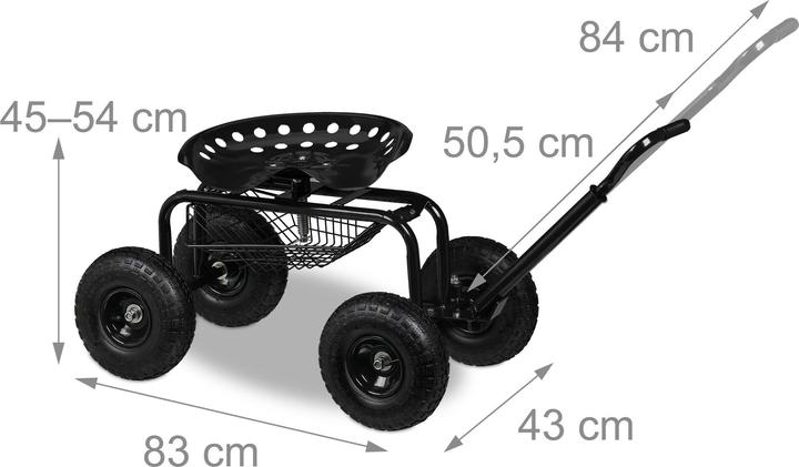Produktbild Relaxdays Gartensitz