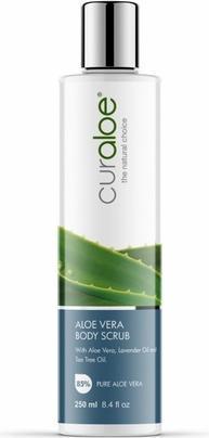 Actual product image Curaloe Moisturizing Scrub 85% Aloe Vera