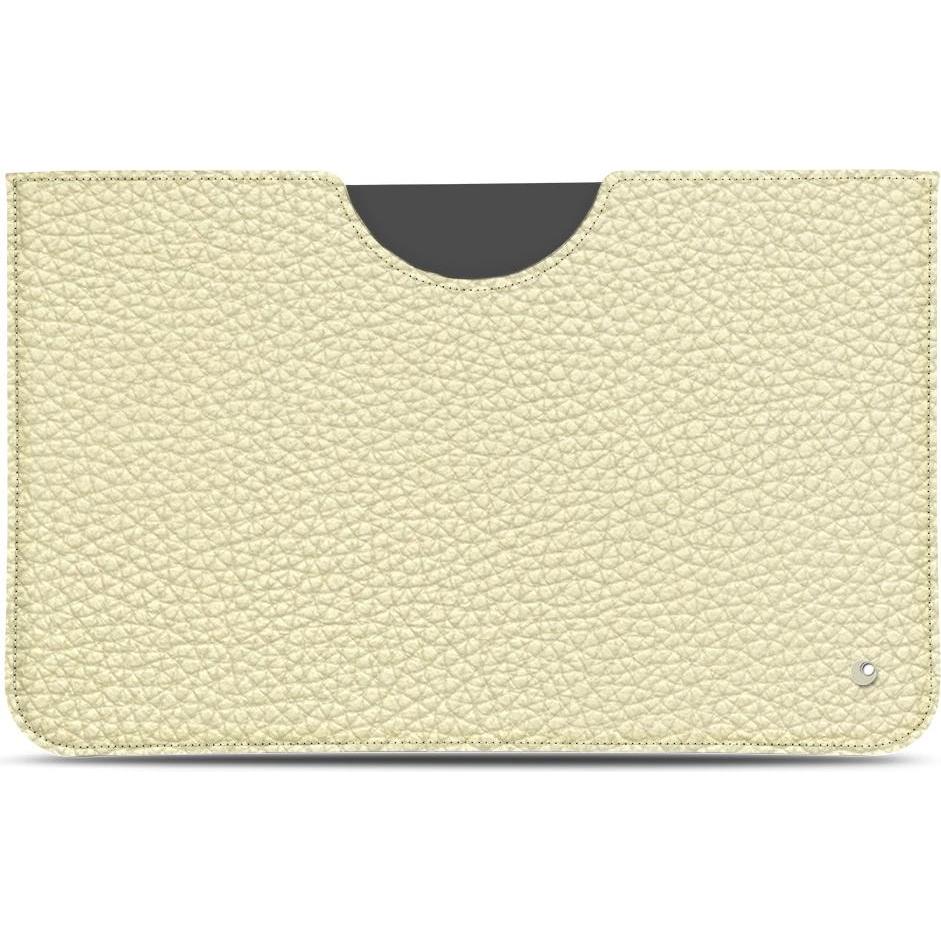 Noreve Lederschutzhülle (iPad 10.2 2019), Tablet Hülle, Beige