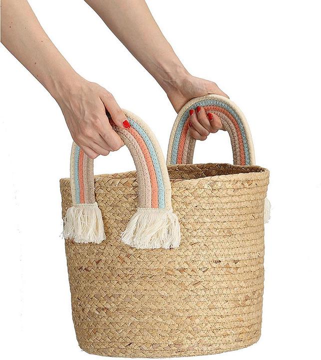 Actual product image Zeller Present Boho meets Rainbow (1 x, Ø 30 x 30 cm)