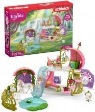 Actual product image Schleich Glittering flower house with unicorns, S