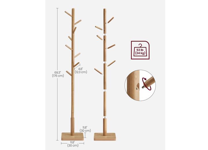 Actual product image Vasagle Garderobenständer