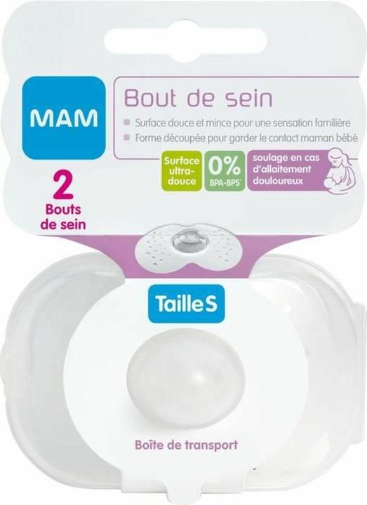 Produktbild MAM Nippel-Pads Silikon S (S)