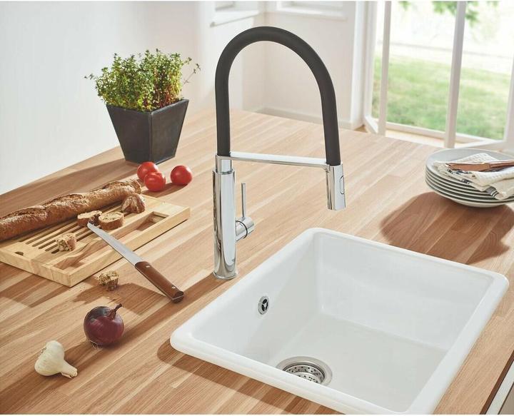 Produktbild Grohe Küchenarmatur mit flexiblen Auslauf Concetto chrom glänzend 31491000