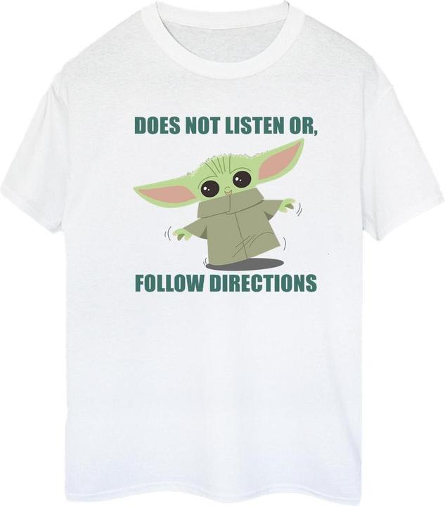 Produktbild Star Wars The Mandalorian Grogu Does Not Listen TShirt (S)