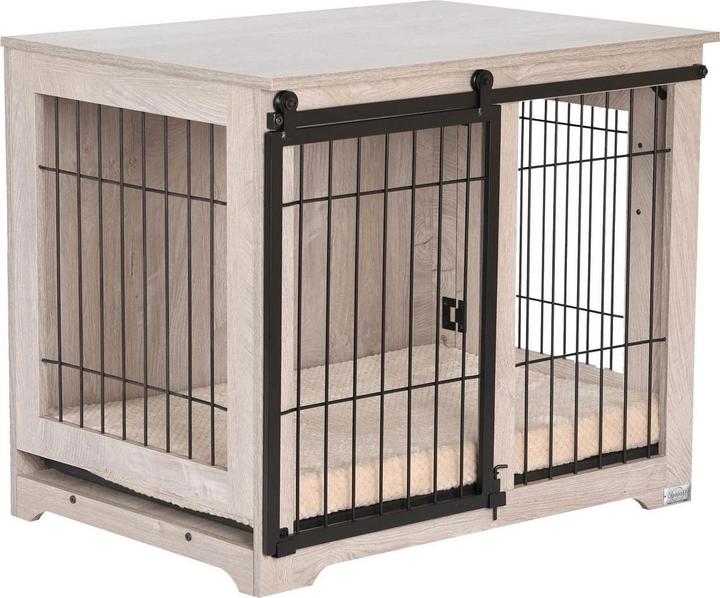 Actual product image Quapas! Dog Hundehütte Indoor Wood in 2 Grössen (Dog kennel)