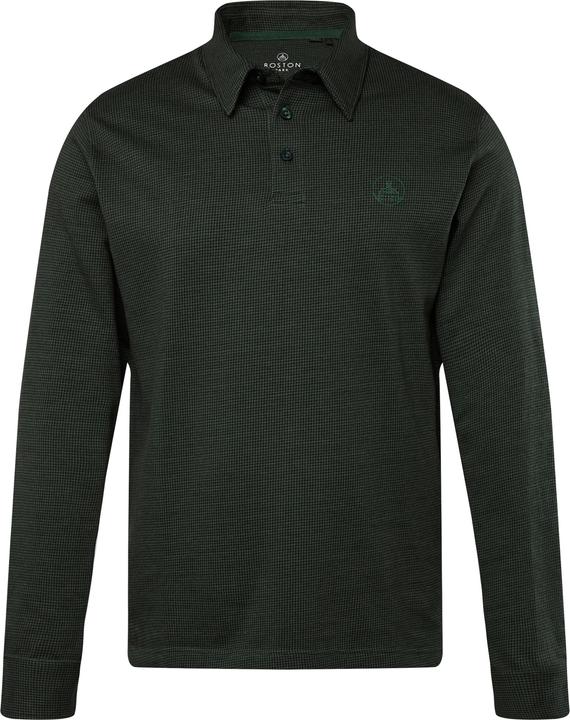 Produktbild Boston Park Poloshirt, Langarm, Minimal-Muster, bis 84/86 (68)