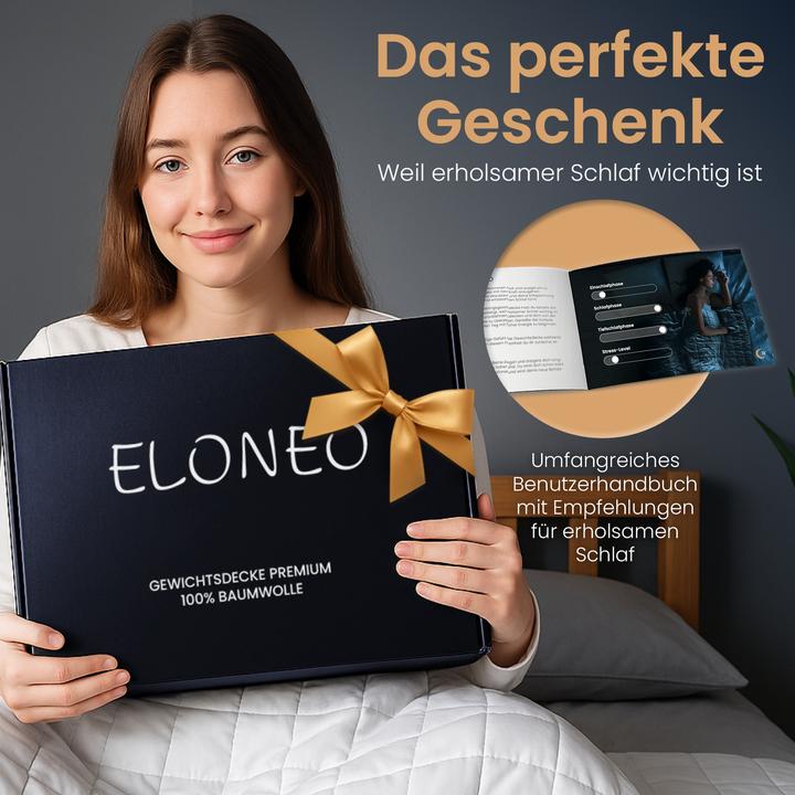 Produktbild Eloneo Gewichtsdecke, 155x220cm, 9 kg (155 x 220 cm)