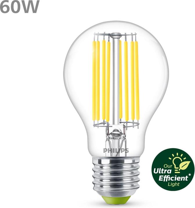 Productafbeelding Philips LED Klassieker (E27, 4 W, 840 lm, 1 x, A)