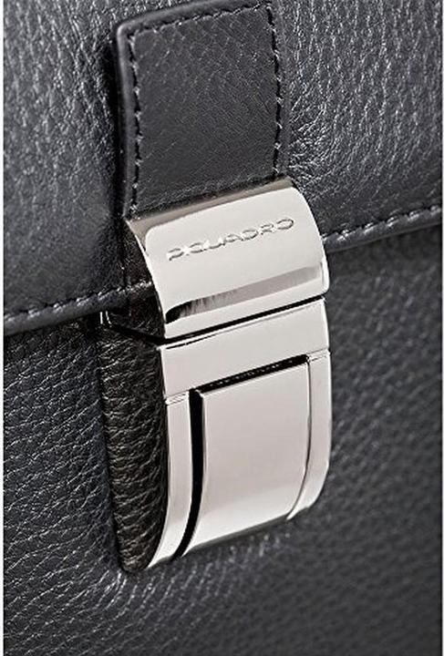 Actual product image Piquadro Schooltas Fixed Construction Leather