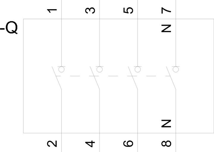 Actual product image Siemens 3VA1340-1AA42-0AA0 3VA1 IEC 400 4-pole switch-disconnector
