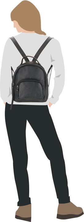 Produktbild Harbour 2nd Just Pure Inga City Rucksack Leder 23 cm (4 l)