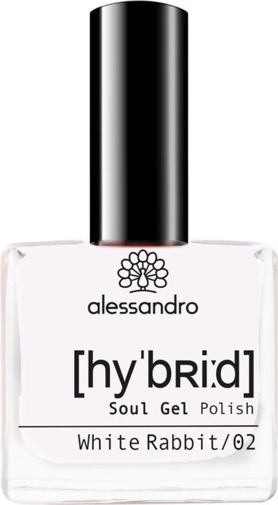 Produktbild Alessandro hybrid - Soul Gel Polish White Rabbit (White Rabbit, Gel-Effekt Nagellack)