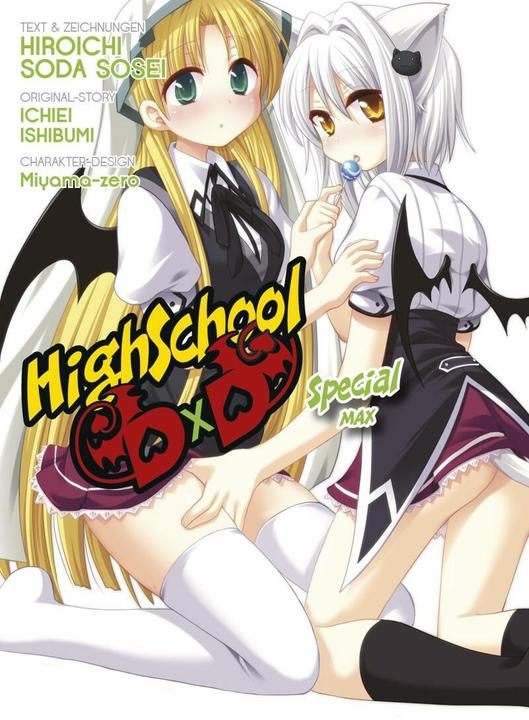 Immagine prodotto Panini HighSchool DxD - Special Max-Edition (Tedesco, Ichiei Ishibumi, Zero Miyama, Soda Sosei, Mario Hirasaka, Hirochi, 2022)
