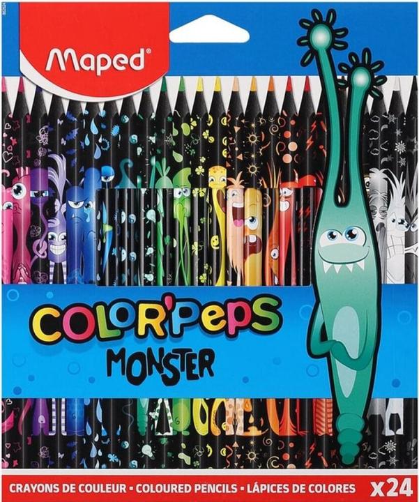 Image du produit Maped Monstre noir (24x)