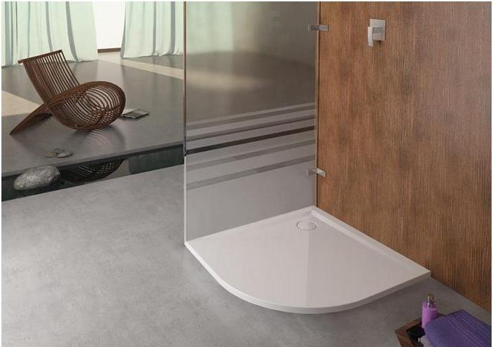 Image du produit Hoesch Receveur de douche quart de cercle MUNA 900x900x30mm blanc