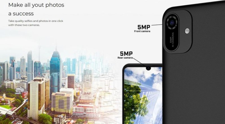 Actual product image Energizer Ultimate U608S Smartphone - Smartphone 2 GB RAM 32 GB 6.08 Inch 4G Dual Sim EU (Black) (32 GB, Black, 6.09", Dual SIM, 5 Mpx, 4G)