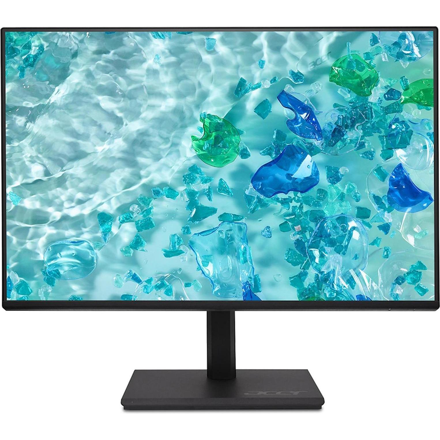 Acer Vero B277Gbmiprzx (1920 x 1080 Pixel, 27"), Monitor, Schwarz