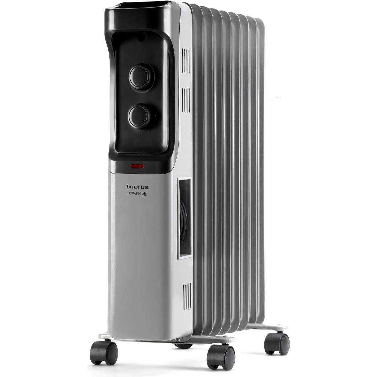 Thumbnail - Taurus Radiateur Bain D'Huile Alpatec, Heizkörper, Silber