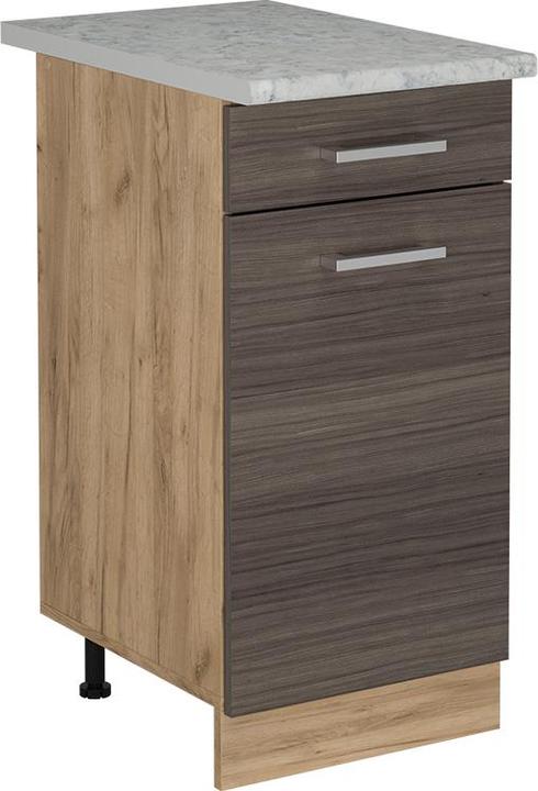 Edelgrau, Goldkraft Eiche, Grau, Marble-Weiss