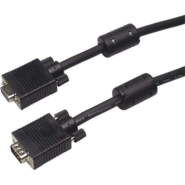 Bachmann 940.047 Verlängerungskabel 15-polig (3 m, VGA), Video Kabel