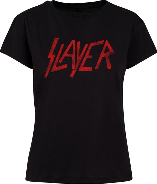 Produktbild Merchcode Ladies Slayer - Distressed Logo Box Tee - 170487 (5XL)