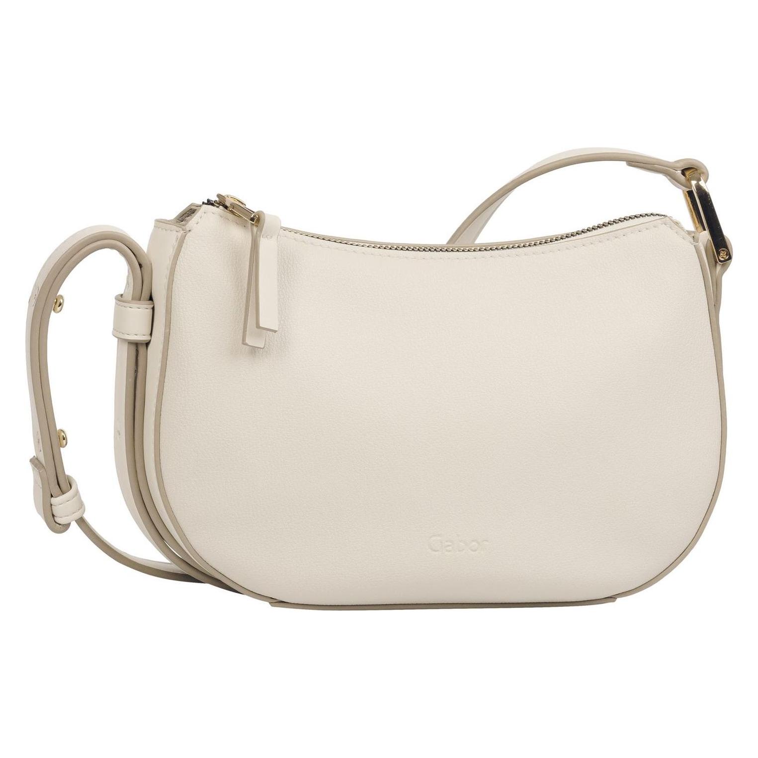 Gabor, Damen, Handtasche, Millie Umhängetasche 24 Cm, Weiss