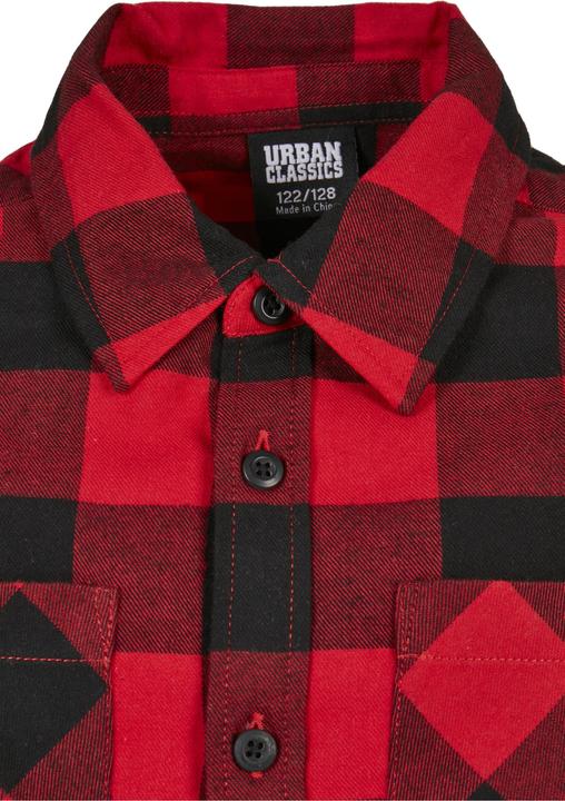 Immagine prodotto Urban Classics Ragazzi - Camicia di flanella a quadri (122, 128)