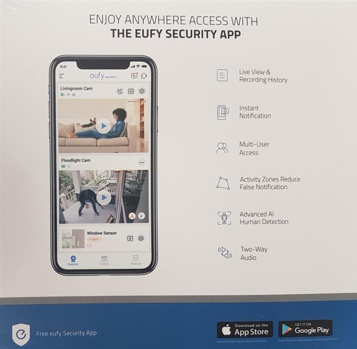 Actual product image eufy Cam 2 2+1 Kit (1920 x 1080 Pixels)