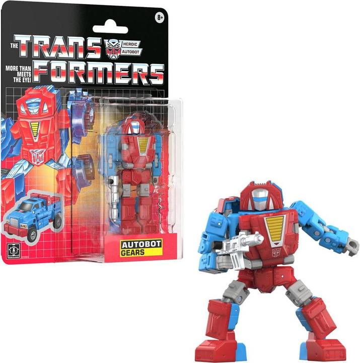 Produktbild Hasbro The Transformers Retro G1 Actionfigur Autobot Gears 12 cm