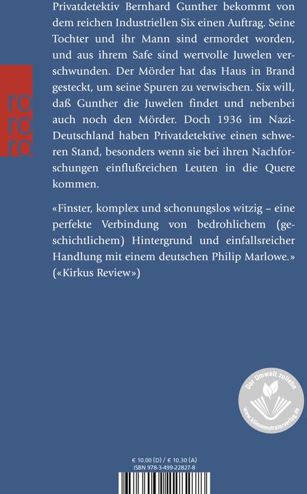 Produktbild Feuer in Berlin (Deutsch, Hans J. Schütz, Philip Kerr, 2000)