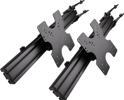 Produktbild Next Level Racing Elite Freistehender Dreifach-Monitorständer