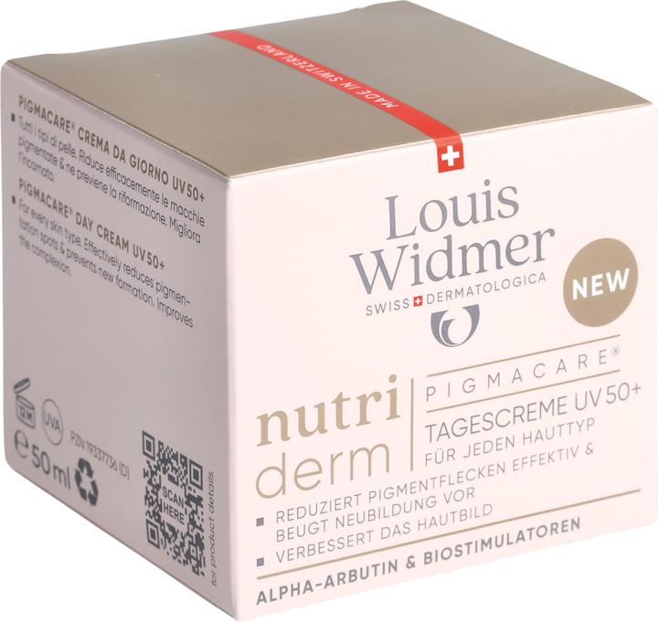Produktbild Widmer Pigmacare Tagescre UV50 parf 50ml (50 ml, Tagescreme, SPF 50)