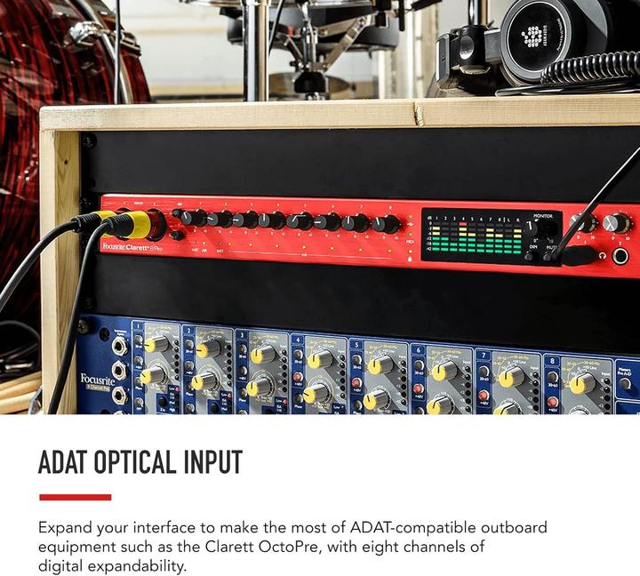 Image du produit Focusrite Clarett+ 8Pre