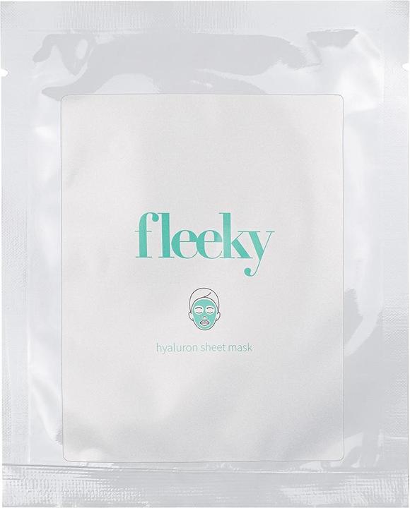 Actual product image Fleeky Hyaluron Sheet Mask with 540 Needle Dermaroller