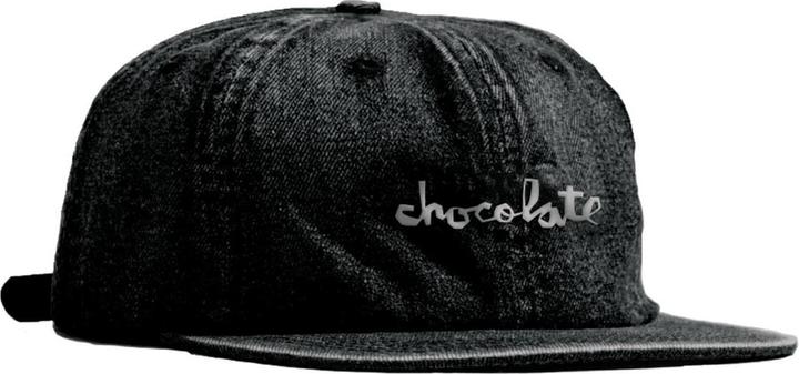 Produktbild Chocolate Black Denim Embroidered Chunk Hat
