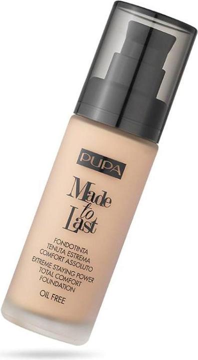 Productafbeelding Pupa Milano Pupa MADE TO LAST FOUNDATION Licht Beige (020 Licht Beige)