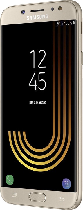 Productafbeelding Samsung Galaxy J7 (2017) Duo's (16 GB, Goud, 5.50", Dubbele SIM + SD, 13 Mpx, 4G)