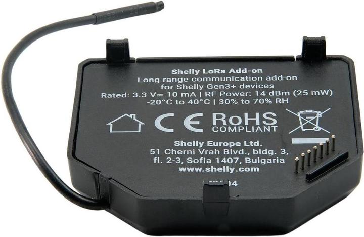 Actual product image Shelly LoRa Add-on 2-pack