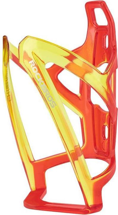 Actual product image Rockbros FK338 bicycle holder for water bottle - red and yellow