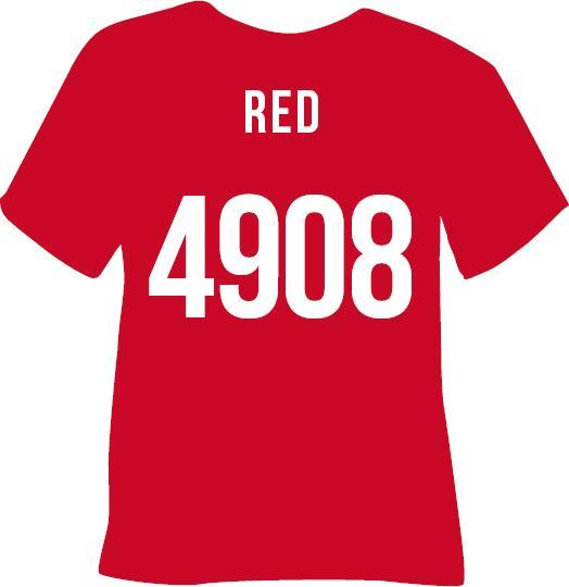 Produktbild Poli-tape Aufbügelfolie Poli-Flex turbo, 30.5 x 122 cm, Rot