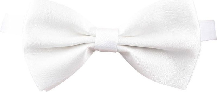 Produktbild Wicked Costumes Satin Querbinder Fliege Weiss